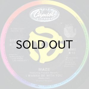 画像3: MAZE featuring FRANKIE BEVERLY / I WANNA BE WITH YOU (45's) (PICTURE SLEEVE) (3)