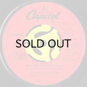 画像2: A TASTE OF HONEY / RESCUE ME (45's) (2)