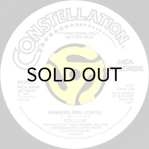 画像2: COLLAGE / WINNERS AND LOSERS (45's) (WHITE PROMO) (2)