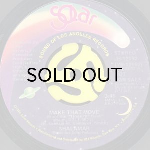 画像2: SHALAMAR / MAKE THAT MOVE (45's) (PROMO) (2)