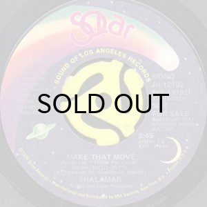 画像1: SHALAMAR / MAKE THAT MOVE (45's) (PROMO) (1)