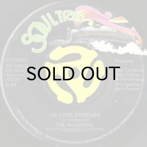 画像1: THE WHISPERS / IN LOVE FOREVER b/w FAIRYTALES (45's) (1)