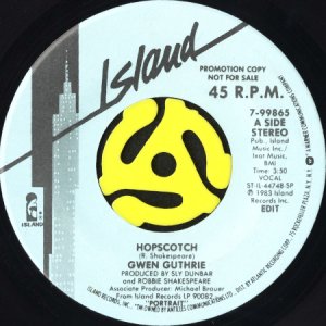 画像2: GWEN GUTHRIE / HOPSCOTCH (45's) (PROMO) (2)
