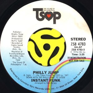 画像2: INSTANT FUNK / PHILLY JUMP (45's) (PROMO) (2)