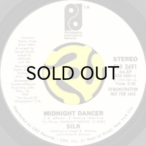 画像1: SILK / MIDNIGHT DANCER (45's) (WHITE PROMO) (1)