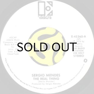 画像2: SERGIO MENDES / THE REAL THING (LONG VERSION) (45's) (WHITE PROMO) (2)