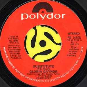 画像2: GLORIA GAYNOR / I WILL SURVIVE (45's) (2)