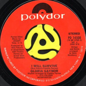 画像1: GLORIA GAYNOR / I WILL SURVIVE (45's) (1)