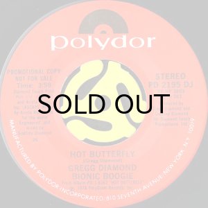 画像2: GREGG DIAMOND BIONIC BOOGIE / HOT BUTTERFLY (45's) (PROMO) (2)