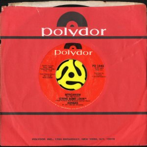 画像3: KONGAS / AFRICANISM / GIMME SOME LOVIN' b/w TATTOO WOMAN (45's) (3)