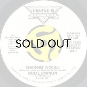 画像2: ROD LUMPKIN / CHANGES (45's) (WHITE PROMO) (2)