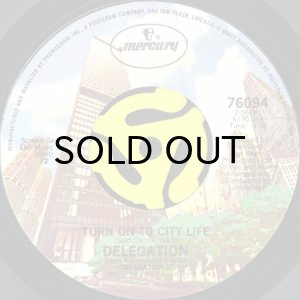 画像2: DELEGATION / IN LOVE'S TIME b/w TURN ON TO CITY LIFE (45's) (2)