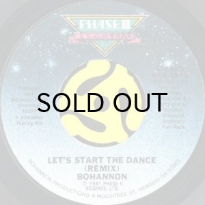 画像2: BOHANNON feat. DR. PERRI JOHNSON / LET'S START II DANCE AGAIN (45's) (2)