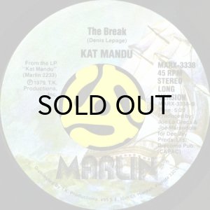 画像2: KAT MANDU / THE BREAK (45's) (2)