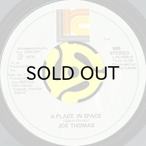 画像2: JOE THOMAS / PLATO'S RETREAT b/w A PLACE IN SPACE (45's) (2)