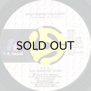 画像2: KC & THE SUNSHINE BAND / THAT'S THE WAY ( I LIKE IT) b/w WHAT MAKES YOU HAPPY (45's) (2)