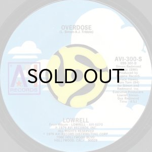 画像2: LOWRELL / MELLOW, MELLOW RIGHT ON b/w OVERDOSE (45's) (2)