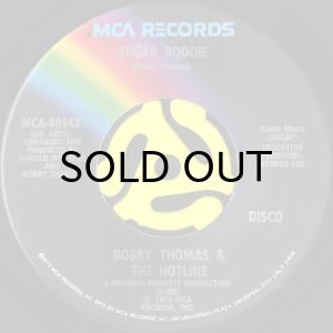画像1: BOBBY THOMAS & THE HOT LINE / SUGAR BOOGIE (45's) (1)
