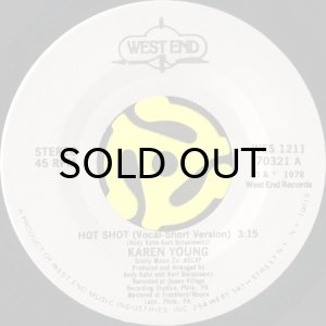 画像1: KAREN YOUNG / HOT SHOT (45's) (1)