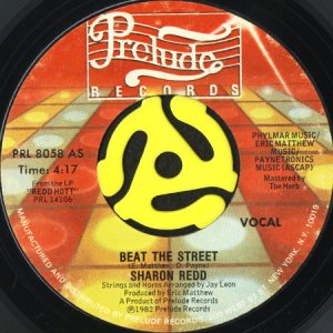 画像1: SHARON REDD / BEAT THE STREET (45's) (1)