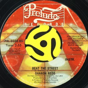 画像2: SHARON REDD / BEAT THE STREET (45's) (2)