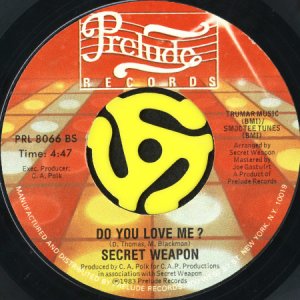 画像2: SECRET WEAPON / "DJ" MAN (45's) (2)