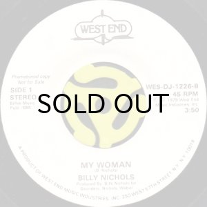 画像1: BILLY NICHOLS / DIAMOND RING b/w MY WOMAN (45's) (WHITE PROMO) (1)