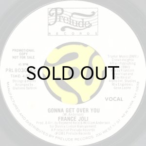 画像1: FRANCE JOLI / GONNA GET OVER YOU (45's) (WHITE PROMO) (1)