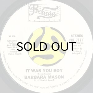 画像2: BARBARA MASON / DARLING COME BACK HOME b/w IT WAS YOU BOY (45's) (2)