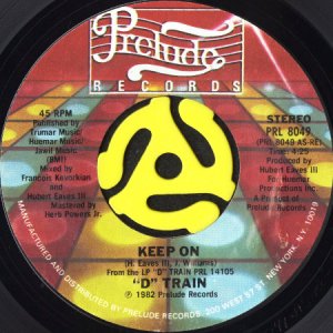 画像1: D TRAIN / KEEP ON (45's) (1)