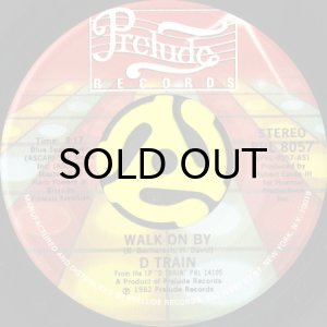 画像1: D TRAIN / WALK ON BY b/w TRYIN' TO GET OVER (45's) (VINYL PRESS) (1)