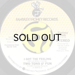画像2: TWO TONS O' FUN / JUST US b/w I GOT THE FEELING (45's) (2)