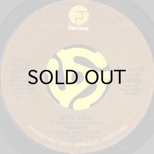 画像2: SHOCK / WAITIN' ON YOUR LOVE b/w NITE LIFE (45's) (2)