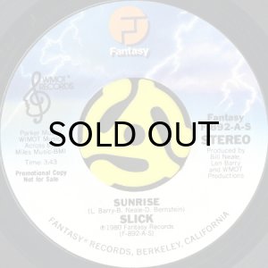 画像2: SLICK / SUNRISE (45's) (PROMO) (2)