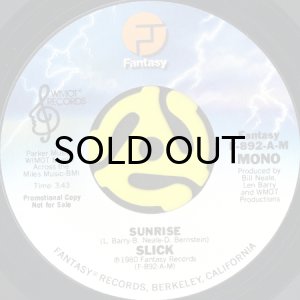 画像1: SLICK / SUNRISE (45's) (PROMO) (1)