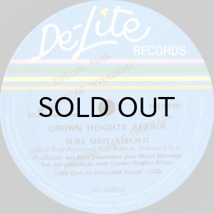 画像1: CROWN HEIGHTS AFFAIR / SURE SHOT b/w I DON'T WANT TO CHANGE YOU (45's) (1)