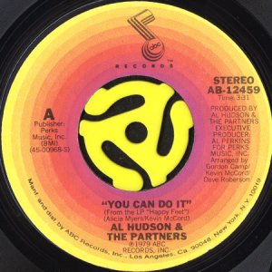 画像1: AL HUDSON & THE PARTNERS / YOU CAN DO IT (45's) (1)