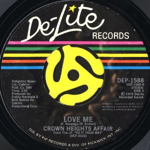 画像2: CROWN HEIGHTS AFFAIR / DANCIN' b/w LOVE ME (45's) (2)
