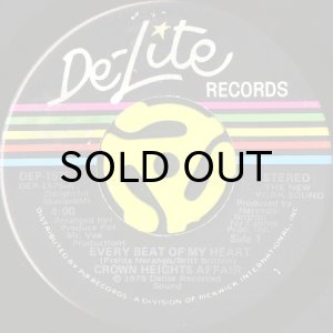 画像1: CROWN HEIGHTS AFFAIR / EVERY BEAT OF MY HEART (45's) (VINYL PRESS) (1)