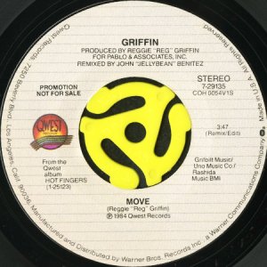 画像1: GRIFFIN / MOVE (45's) (PROMO) (1)