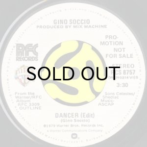 画像2: GINO SOCCIO / DANCER (45's) (PROMO) (2)