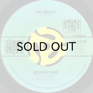 画像1: DELEGATION / OH HONEY (45's) (1)