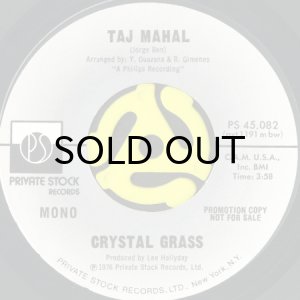 画像1: CRYSTAL GRASS / TAJ MAHAL (45's) (PROMO) (1)