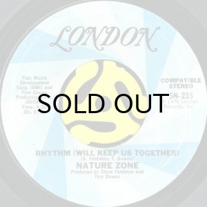 画像2: NATURE ZONE / PORCUPINE b/w RHYTHM (WILL KEEP US TOGETHER) (45's) (2)