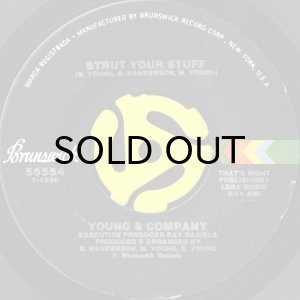 画像2: YOUNG & COMPANY / I LIKE WHAT YOU'RE DOING TO ME (45's) (2)