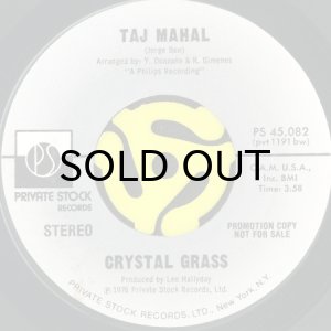 画像2: CRYSTAL GRASS / TAJ MAHAL (45's) (PROMO) (2)