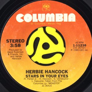 画像1: HERBIE HANCOCK / STARS IN YOUR EYES (45's) (1)