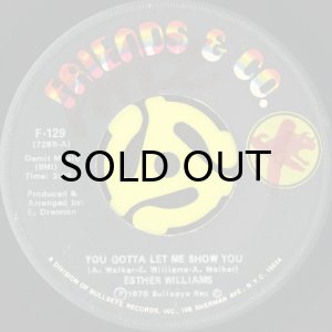 画像2: ESTHER WILLIAMS / LAST NIGHT CHANGE IT ALL (45's) (2)