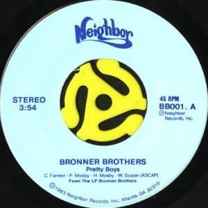 画像1: BRONNER BROTHERS / PRETTY BOYS (45's) (1)