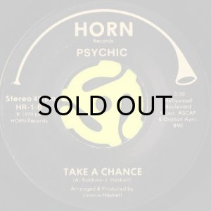 画像2: PSYCHIC / STINGER b/w TAKE A CHANCE (45's) (2)